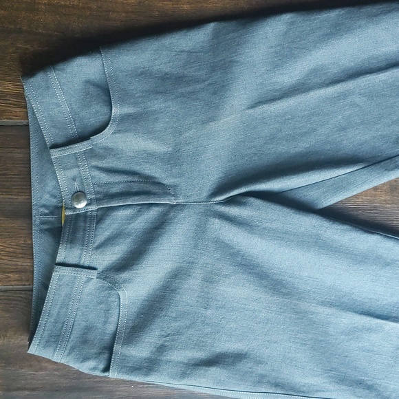 SoCa by St. John Gray Denim Ankle Pants - Women's 0 - Picture 2 of 8